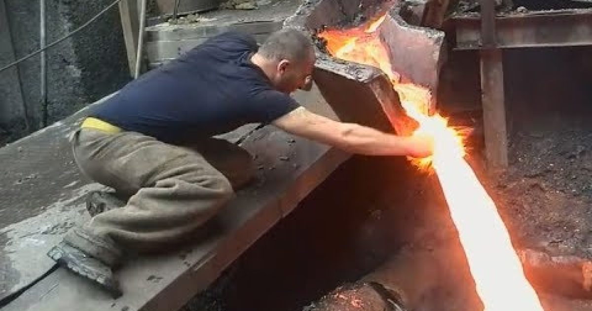 Iron Worker Fell Into Molten Lava And You Won't Believe What Happened