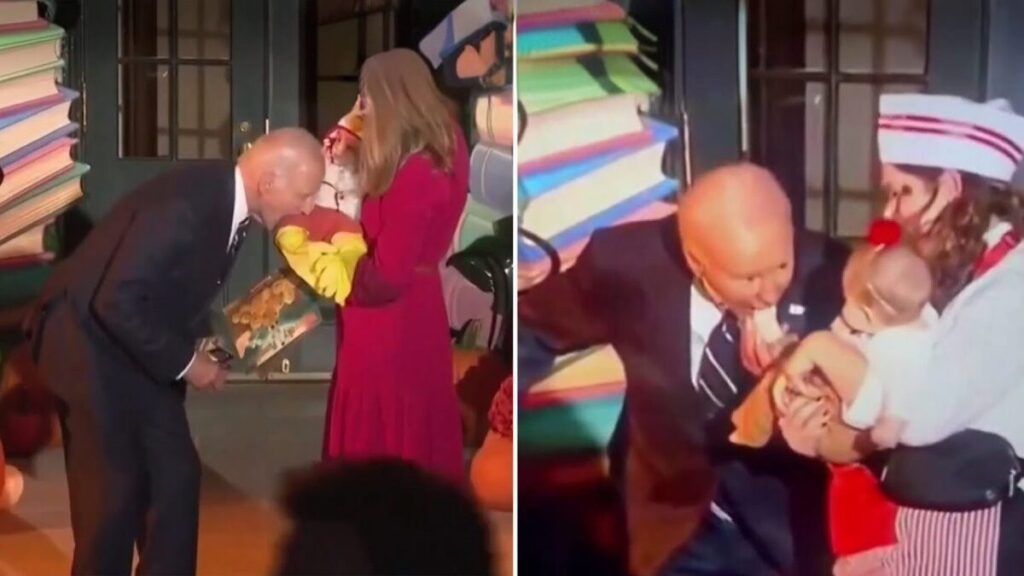 Biden Sparks Controversy with Halloween Baby Incident Redline Headlines