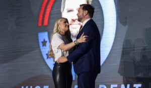 WATCH: Erika Kirk Explains JD Vance Controversial Hug