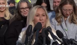 Marjorie Taylor Greene Takes Another Jab at Trump During Press Conference
