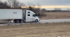 Semi Truck Drives Wrong Way for Miles