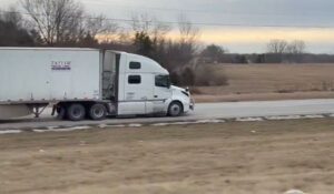 Semi Truck Drives Wrong Way for Miles