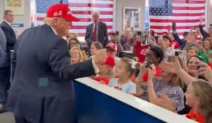 Trump Buys Burgers for Everyone at Whataburger