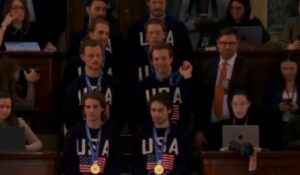 Gold Medals, Standing? Democrats Mostly Seated