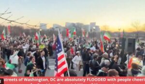 Crowds Cheer After Strike On Iran’s Regime