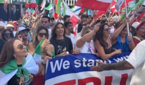 Iranians Celebrate in LA With Trump’s YMCA