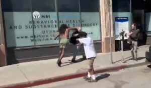 Skid Row Sting Erupts Into Violence