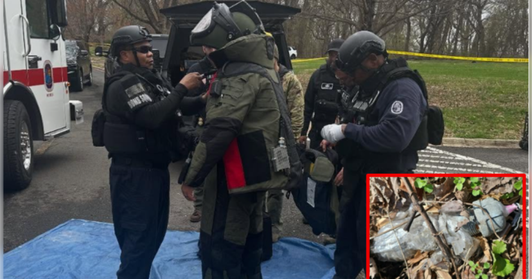 Bomb squad response at Fort Washington Park in Maryland