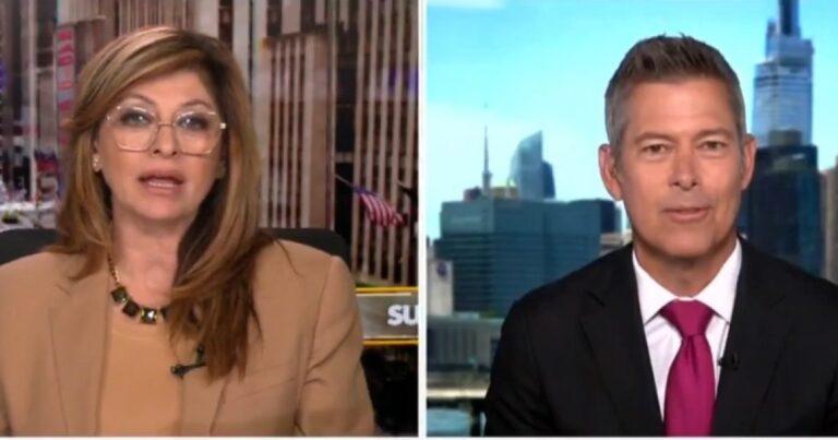 Long airport security line at checkpoint