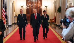 Messi Meets Trump at the White House
