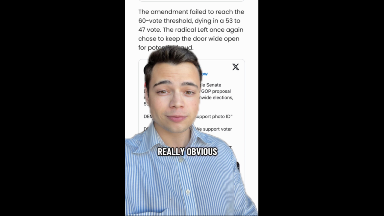 Senate vote on voter ID amendment