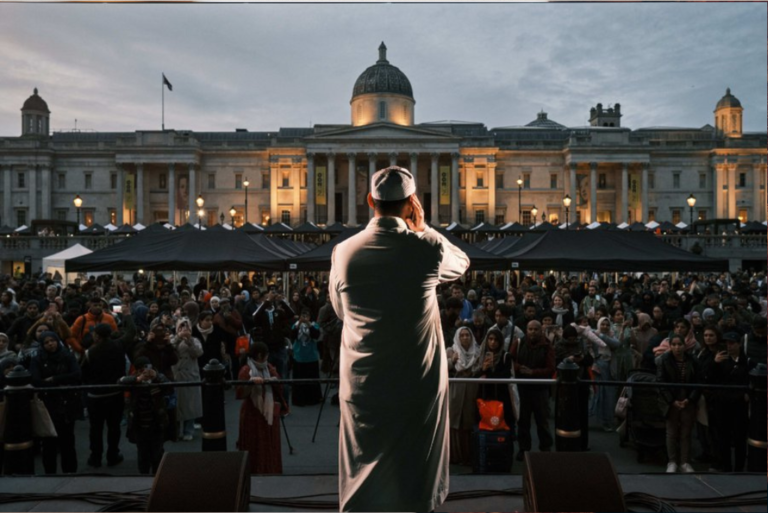 London rental listings on a phone screen with legal warning symbols