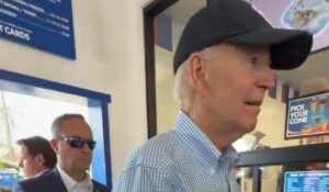 Biden Spotted Again in Ice Cream Shop