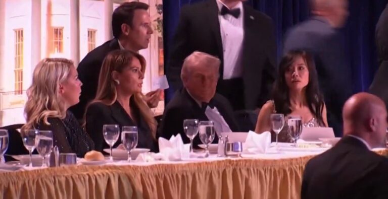 President Trump reportedly evacuated from the White House Correspondents' Dinner after a security incident.