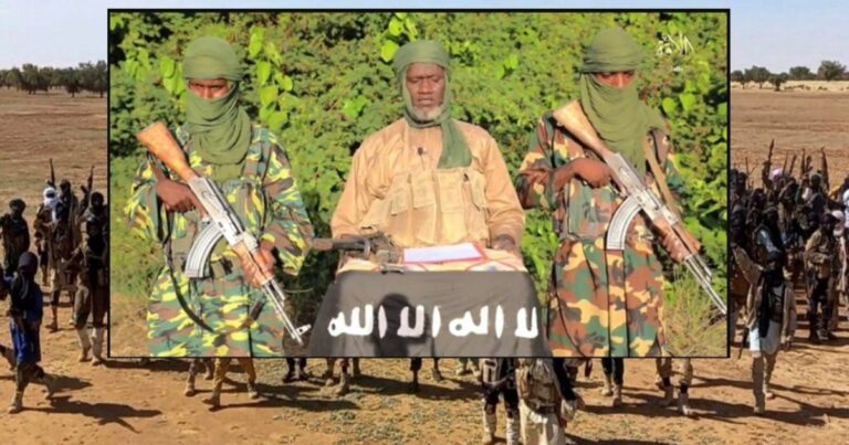 Security forces in Mali after a coordinated militant attack