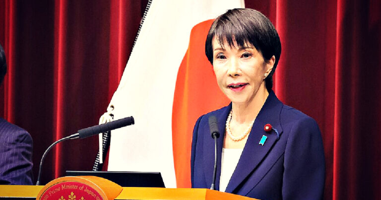 Japanese defense policy shift with warship and export market themes