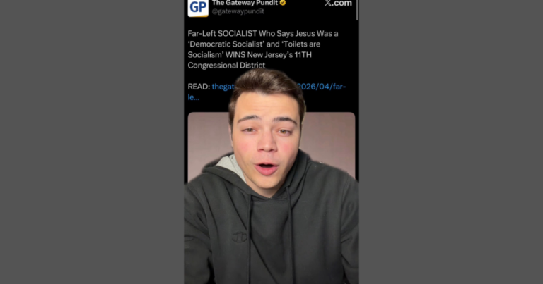 Victor Nieves reacting to Analilia Mejia's election win