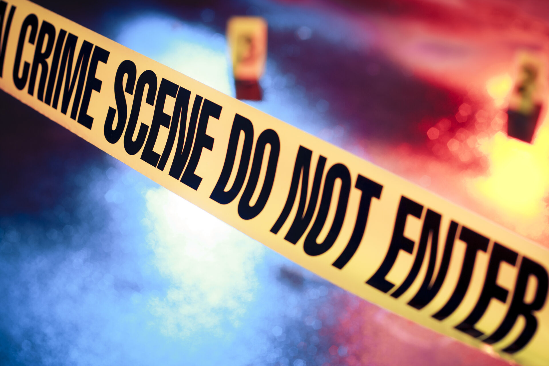 Police scene in New Orleans after a deadly attack