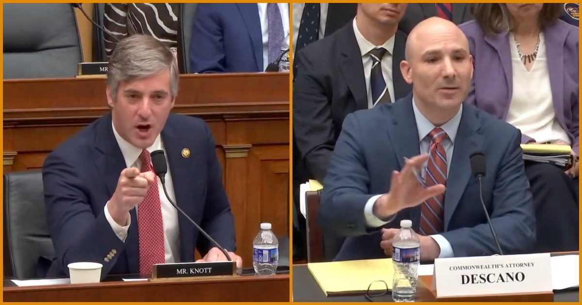 Rep. Brad Knott speaking during a House hearing on sanctuary policies