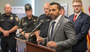 Kash Patel busts West Virginia crime ring charging 35 people