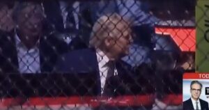 VIDEO: Trump Removes UFC Fighter Josh Hokit’s Chain After ‘Michelle Obama Is a Man’ Comment