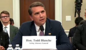 Todd Blanche confirms court killed $1.78 billion weaponization fund