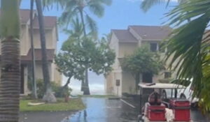 WATCH: Massive Wave Washes Over the Roof of a Hawaii Condo Building
