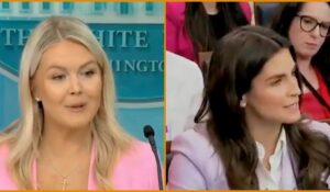 Leavitt Teases ‘Tonight’ Reveal After Collins Asks Why No One’s Charged Over Election Interference