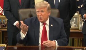Trump Goes Off on CNN’s Kaitlan Collins Over Iran Question, Kicks Press Out of Room [VIDEO]