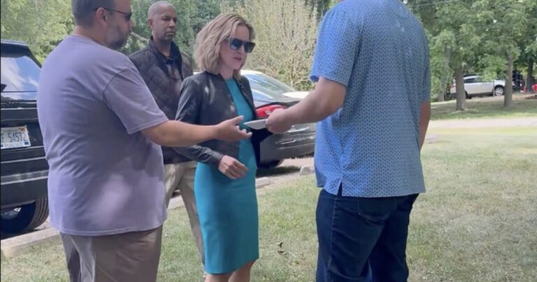 Michigan Secretary of State Jocelyn Benson at a public event