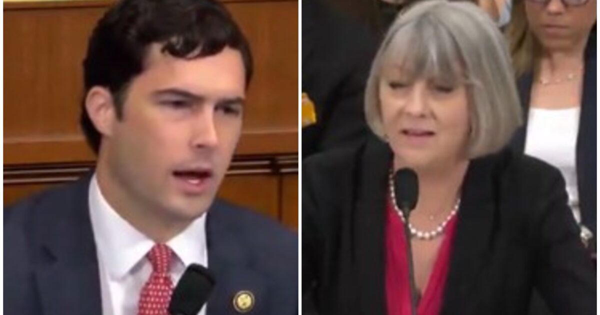 Rep. Brandon Gill questions Smithsonian museum director Dr. Anthea Hartig during a House Oversight hearing