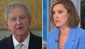 WATCH: John Kennedy Sets Margaret Brennan Straight on Her SAVE America Act Gotcha