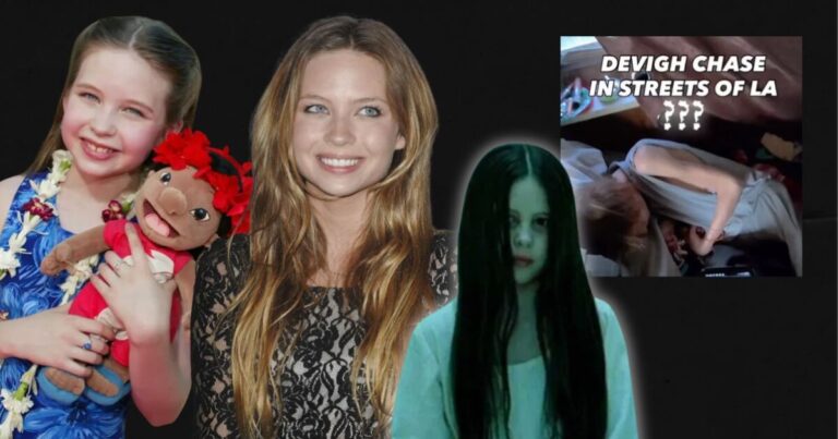 Daveigh Chase at a public event in her younger years