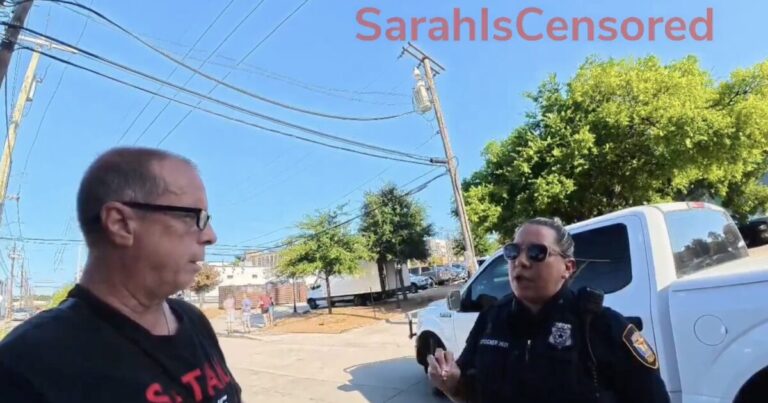 Fort Worth police speaking with Christian street preachers near Trinity Pride Fest