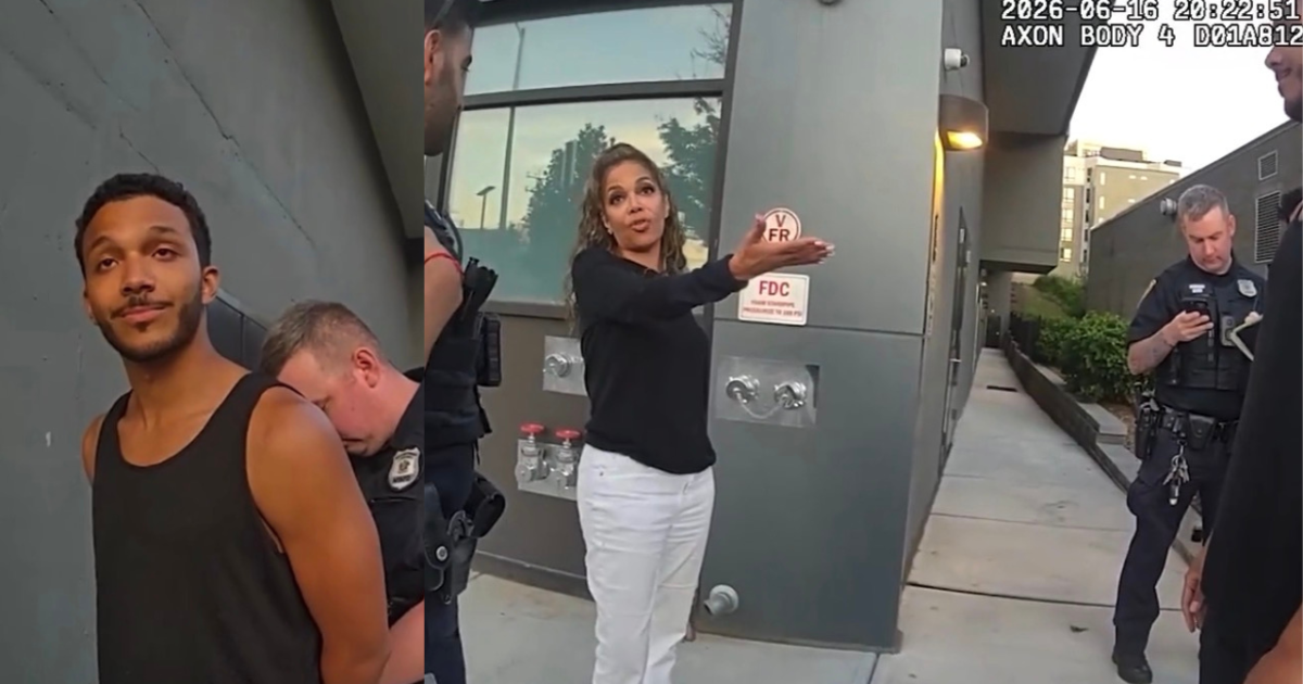 Police body camera footage involving Sunny Hostin's son during a trespassing stop in New Rochelle