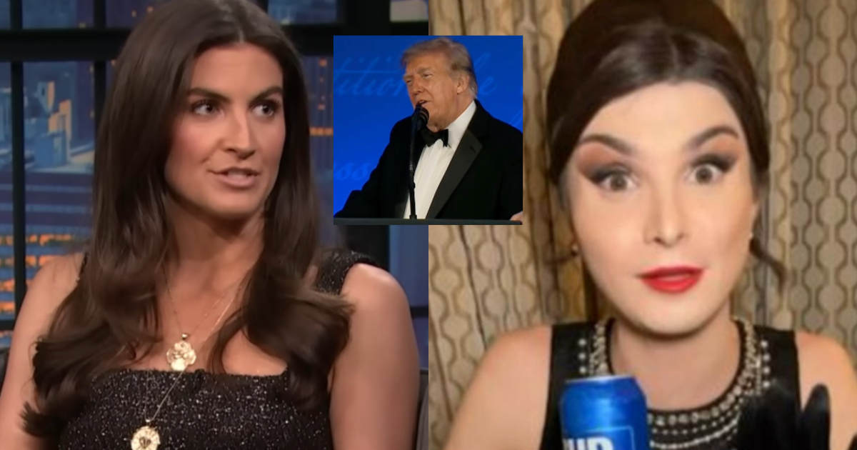 President Trump speaking as CNN reporter Kaitlan Collins is referenced in media coverage