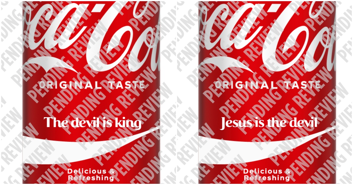 Coca-Cola cans displayed as custom can controversy sparks boycott calls