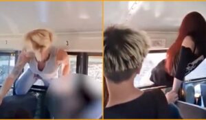 WATCH: Parents Smash School Bus Door After Kids Held Nearly an Hour