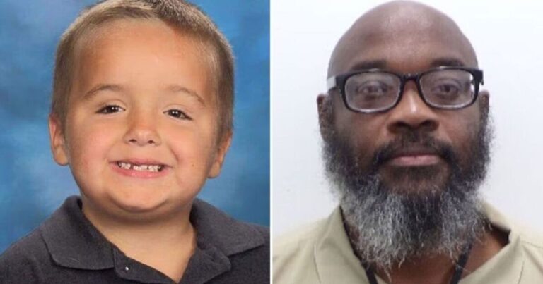 A memorial-style image representing six-year-old Logan Tipton and the Kentucky justice case involving Ronald Exantus