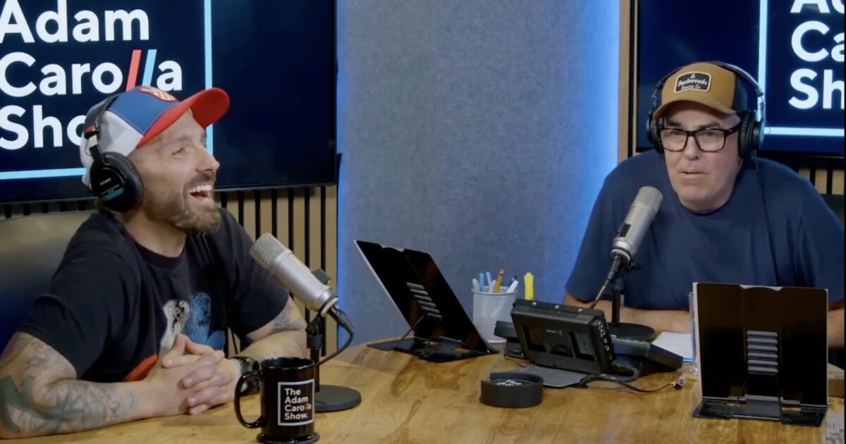 Adam Carolla and Chris Cuomo COVID-era retweet dispute
