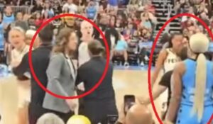 WATCH: Stephanie White Walks Past Bleeding Sophie Cunningham After Carrington Foul [VIDEO]