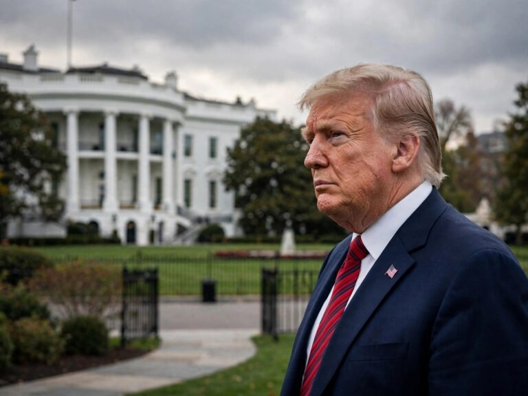President Donald Trump speaking about election security