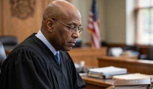 Judge Sam Salamey Asks Why Martinez Long Needed a Gun…