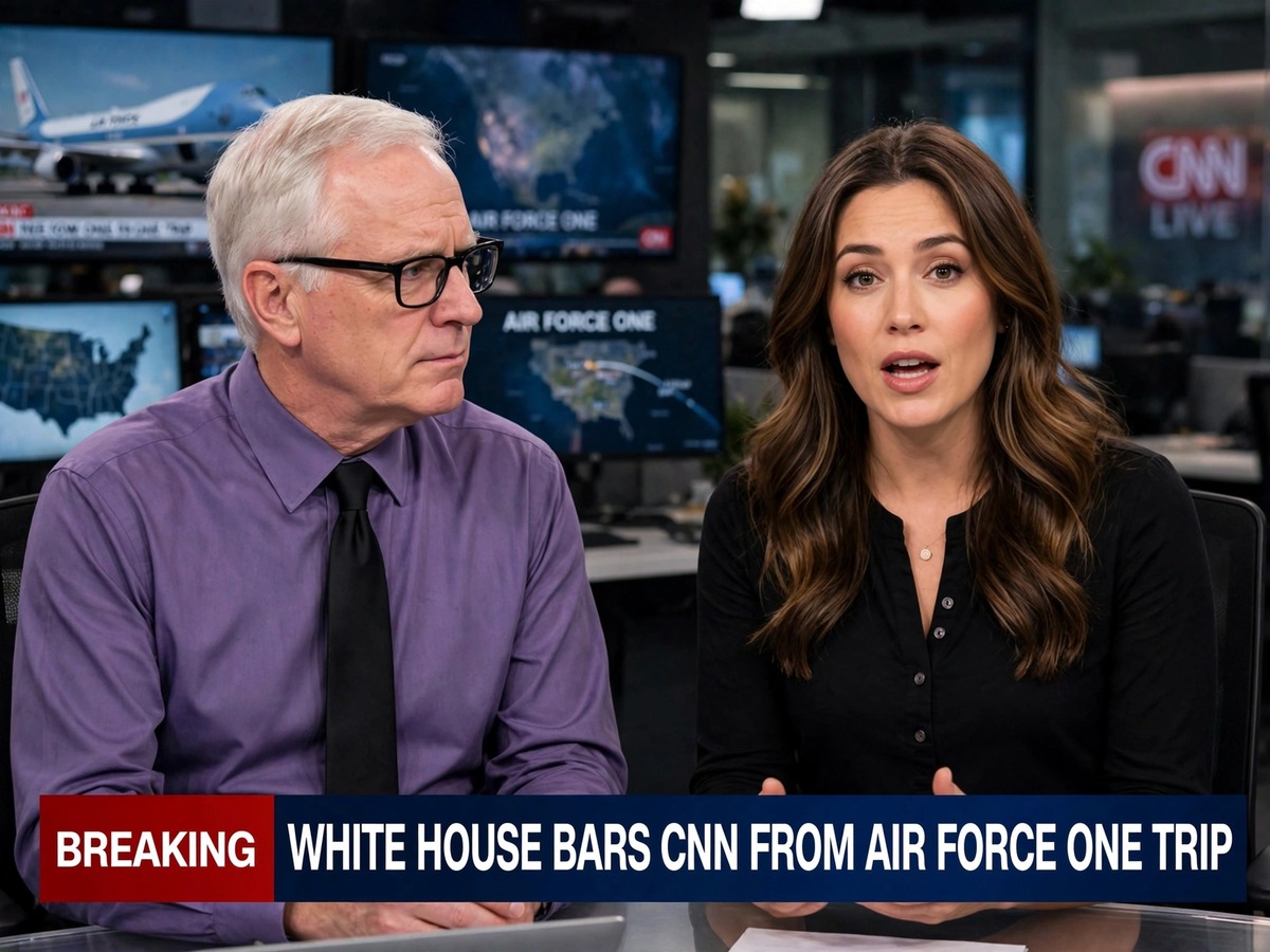 CNN's Anderson Cooper and Alayna Treene discuss the network's Air Force One travel-pool access