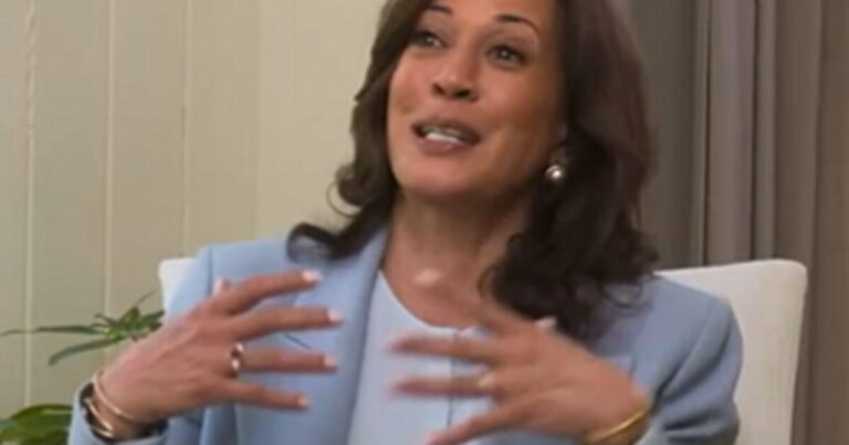 Kamala Harris discusses artificial intelligence and social media algorithms during a podcast appearance