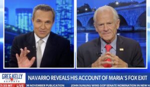 Peter Navarro Says Fox Killed Bartiromo Segment After Producer Text: [VIDEO]