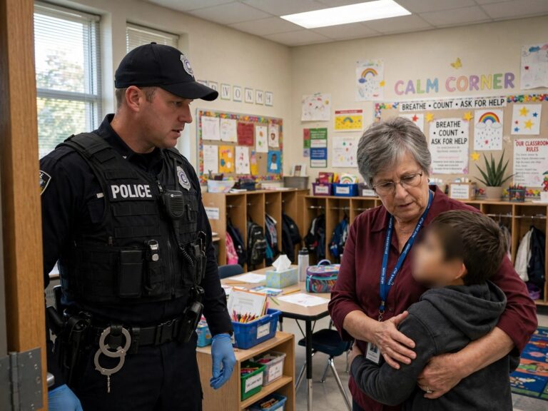 Police bodycam footage from the response to the 2023 Richneck Elementary School shooting in Virginia