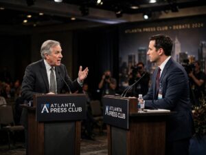 Mike Collins Unleashes a Jeffrey Epstein-Sized Bombshell Against Jon Ossoff in Georgia Senate Debate
