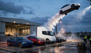 Elon Unveils Tesla Roadster That Flies, Flips, and Hits 60 MPH in Just 0.81 Seconds!