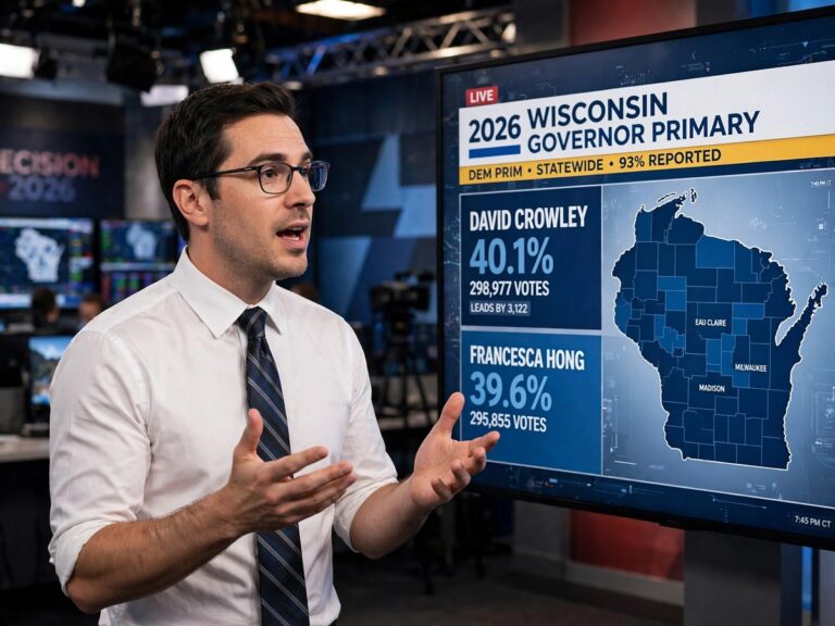 Wisconsin gubernatorial primary controversy involving Democratic candidates, campaign finance reports and election flash drives